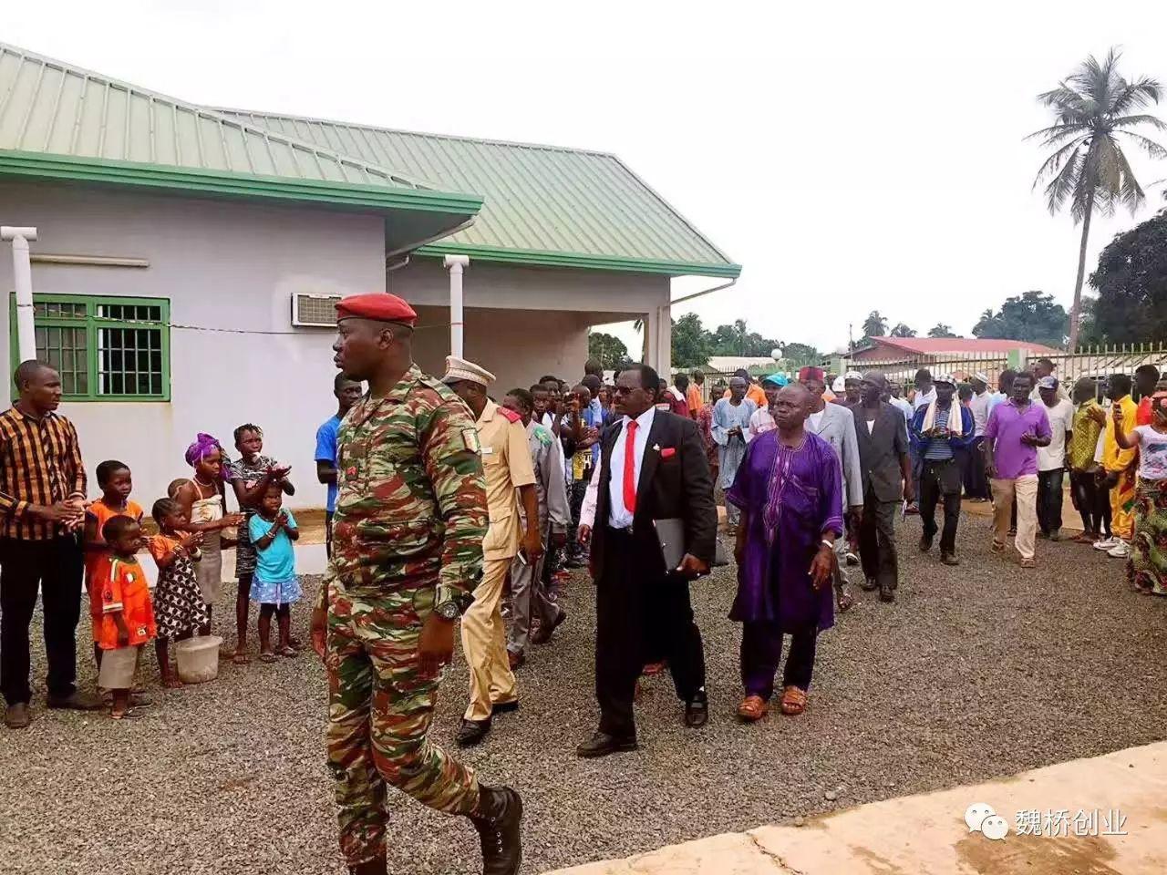 赢联盟造福几内亚当地民众义举不断，捐赠的博凯Katougouma医疗中心投入使用