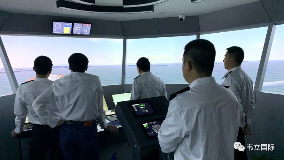 韦立航海模拟器培训中心正式启用