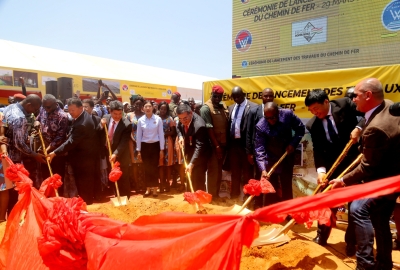 Construction of SMB-Winning Consortium Guinean Railway Breaks Ground!（V）